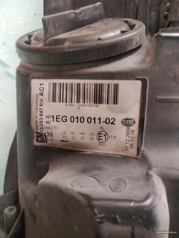 Right Headlight  OPEL ASTRA J (P10) | 09 - 15 Imagem-3
