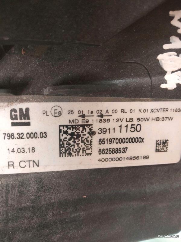 Right Headlight  OPEL ASTRA K (B16) | 15 -  Imagem-3