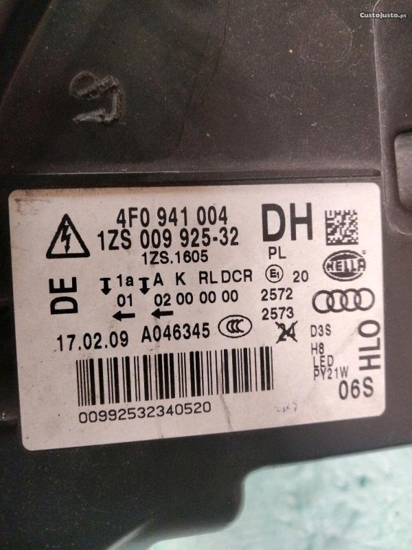 Right Headlight  AUDI A6 (4F2, C6) | 04 - 11 Imagem-4