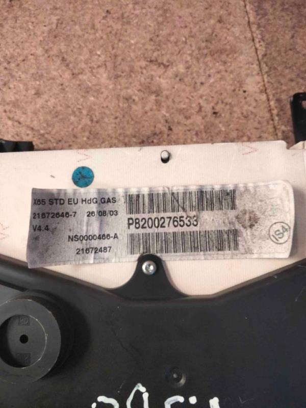 Quadrante RENAULT CLIO II Caixa (SB0/1/2_) | 98 -  Imagem-2