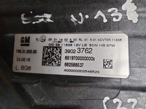 Left Headlight OPEL ASTRA K (B16) | 15 -  Imagem-5