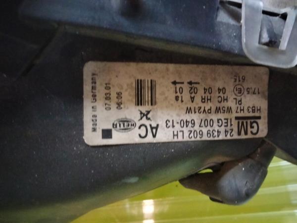 Left Headlight OPEL ASTRA G Hatchback (T98) | 98 - 09 Imagem-5