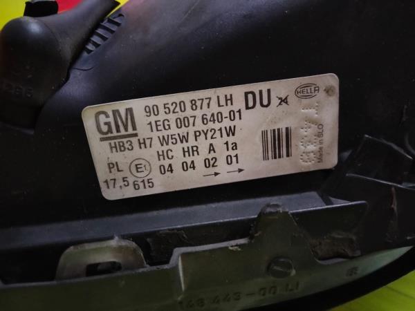 Left Headlight OPEL ASTRA G Hatchback (T98) | 98 - 09 Imagem-4