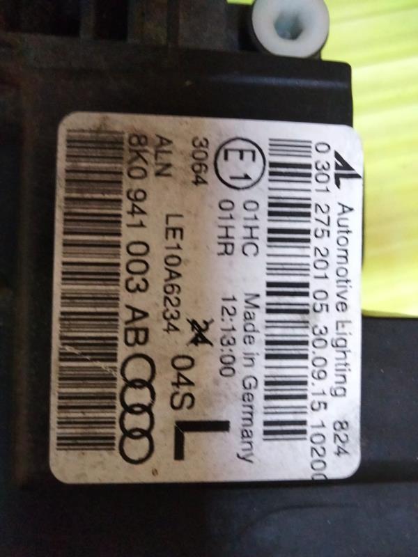 Left Headlight AUDI A4 (8K2, B8) | 07 - 15 Imagem-4