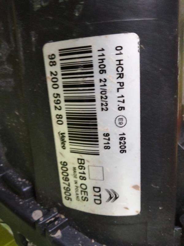 Right Headlight  CITROEN C3 III (SX) | 16 -  Imagem-6