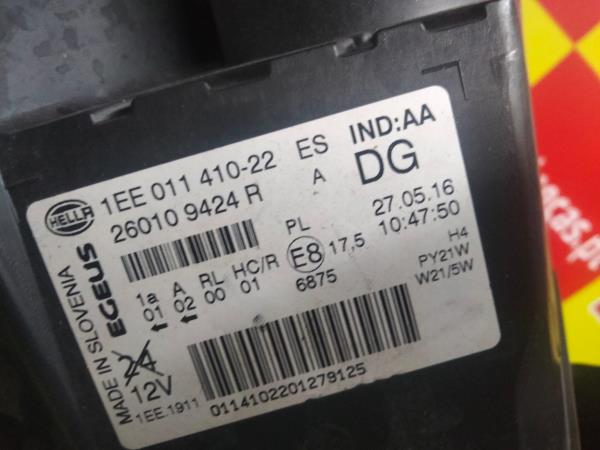 Right Headlight  RENAULT TRAFIC III Autocarro (JG_) | 14 -  Imagem-8