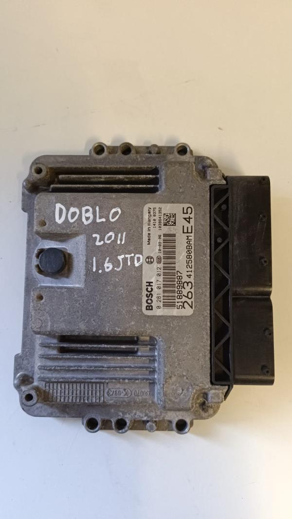 Engine Module FIAT DOBLO Caixa/Combi (263_) | 10 - 