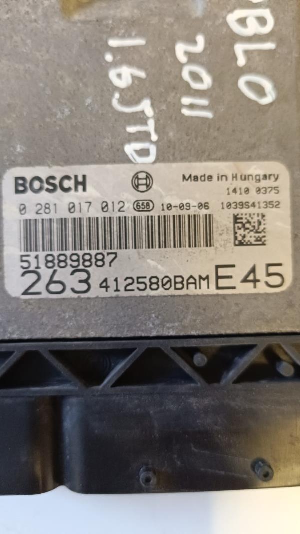 Engine Module FIAT DOBLO Caixa/Combi (263_) | 10 -  Imagem-3