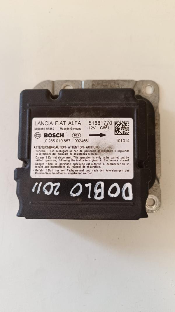Airbag Module FIAT DOBLO Caixa/Combi (263_) | 10 - 