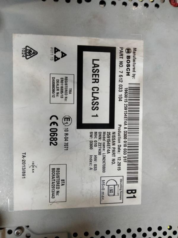 Rádio NISSAN QASHQAI II (J11, J11_) | 13 -  Imagem-5