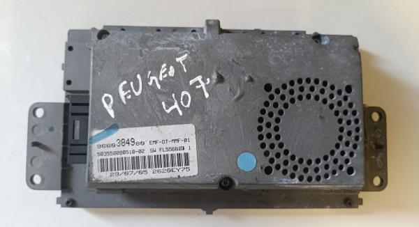 DISPLAY PEUGEOT 407 (6D_) | 04 - 11 Imagem-1