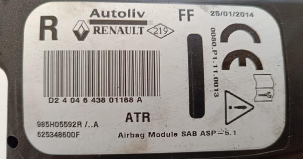 AIRBAGS DE BANCO RENAULT CLIO IV (BH_) | 12 -  Imagem-3