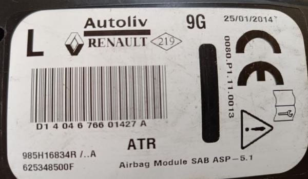 AIRBAGS DE BANCO RENAULT CLIO IV (BH_) | 12 -  Imagem-4