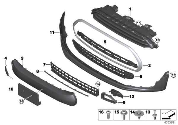 Para Choques Frente MINI MINI CLUBMAN (F54) | 14 -  Imagem-7