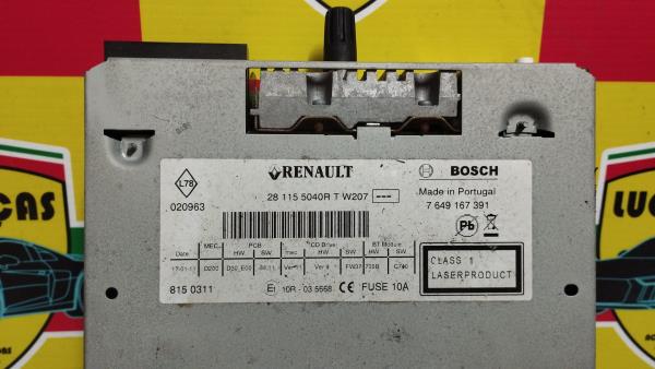 Rádio / Porta CD´s RENAULT Megane III (SW) Imagem-3