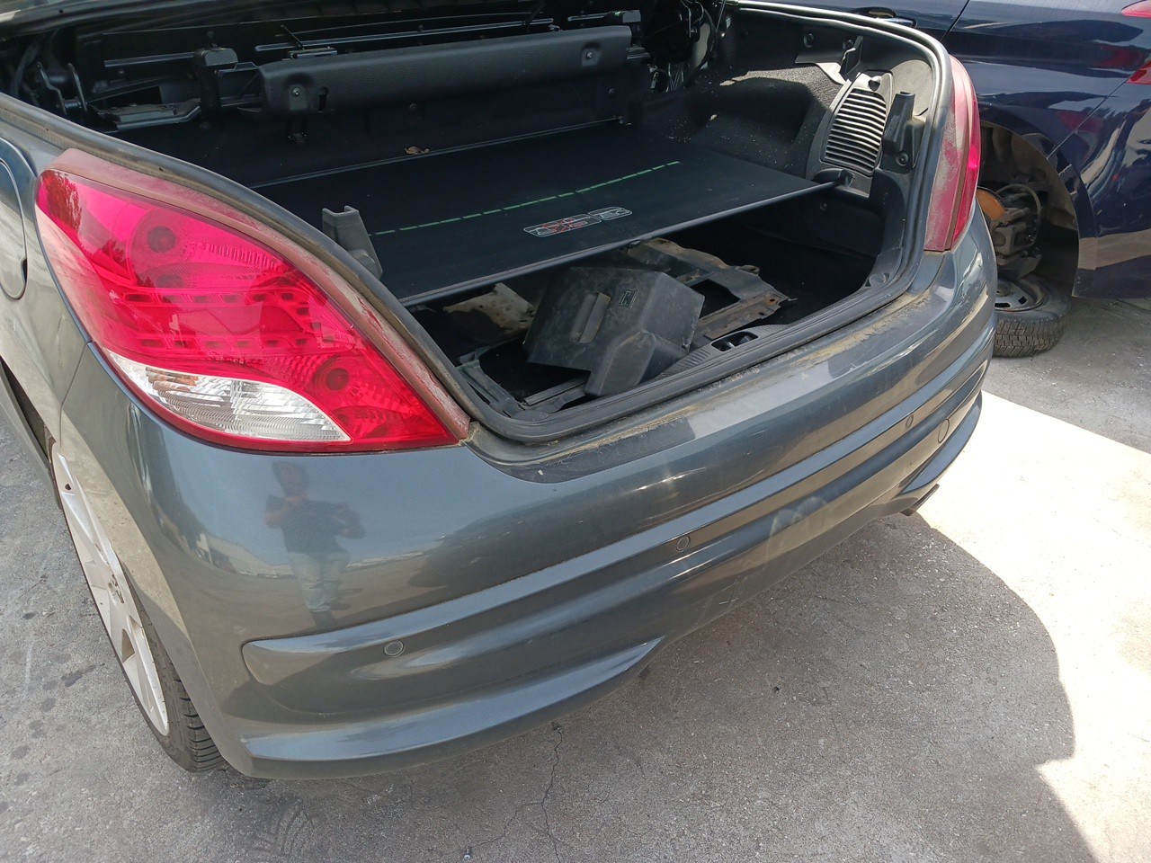 Pára-choques de Trás PEUGEOT 207 CC (WD_) | 07 - 15