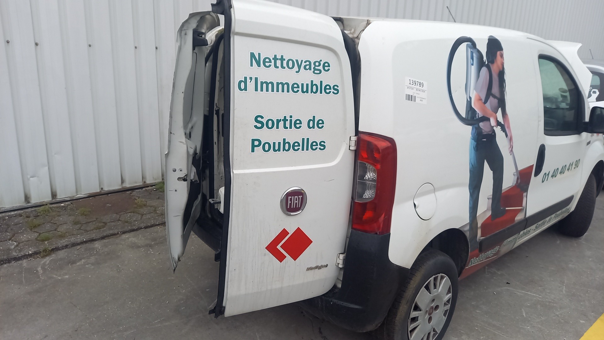 Porta Tras Lado Direito FIAT FIORINO Caixa/Combi (225_) | 07 - 