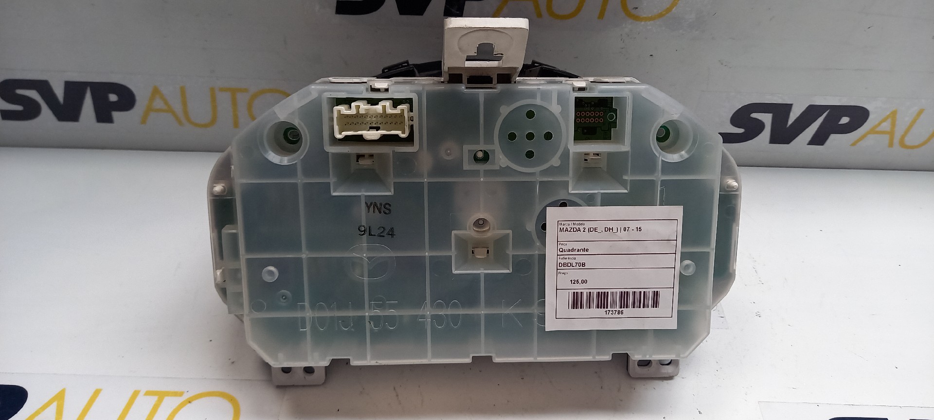 Quadrante MAZDA 2 (DE_, DH_) | 07 - 15 Imagem-2