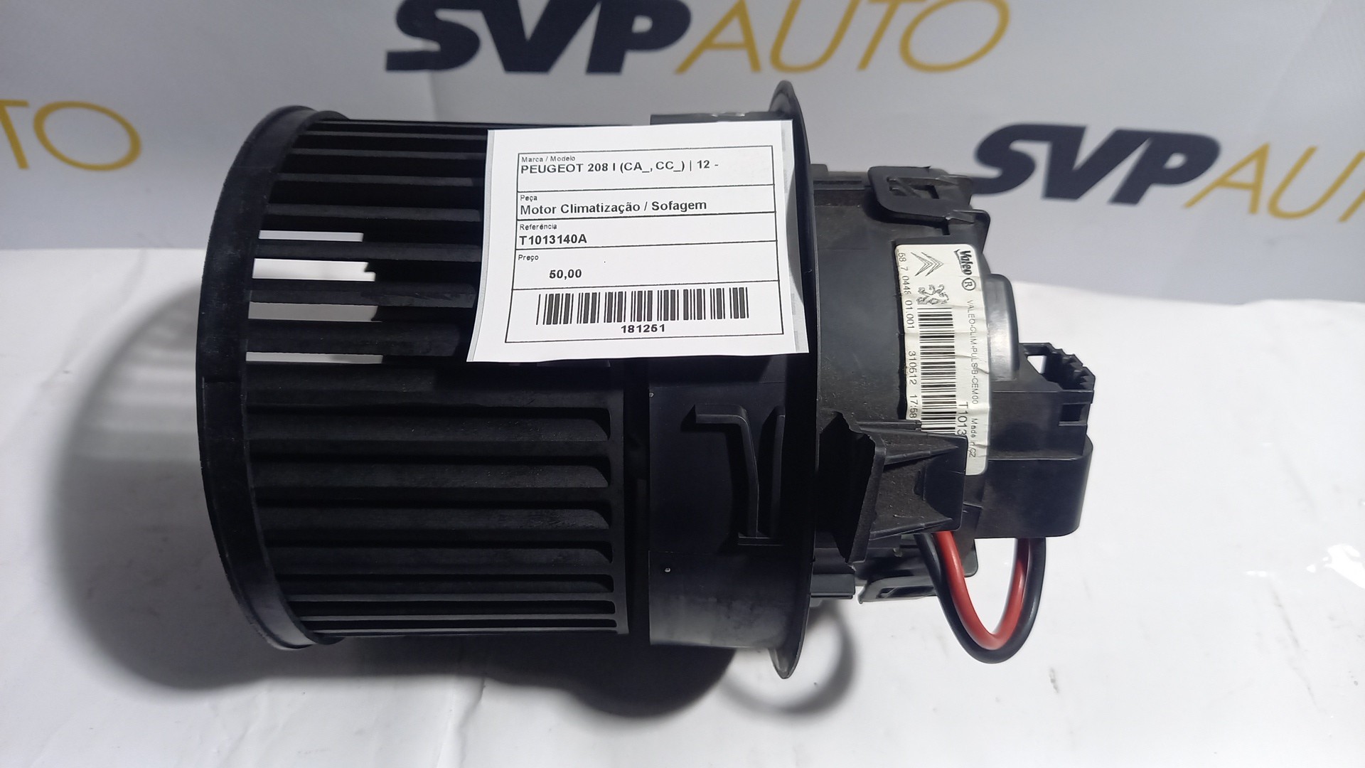 Motor Climatização / Sofagem PEUGEOT 208 I (CA_, CC_) | 12 - 