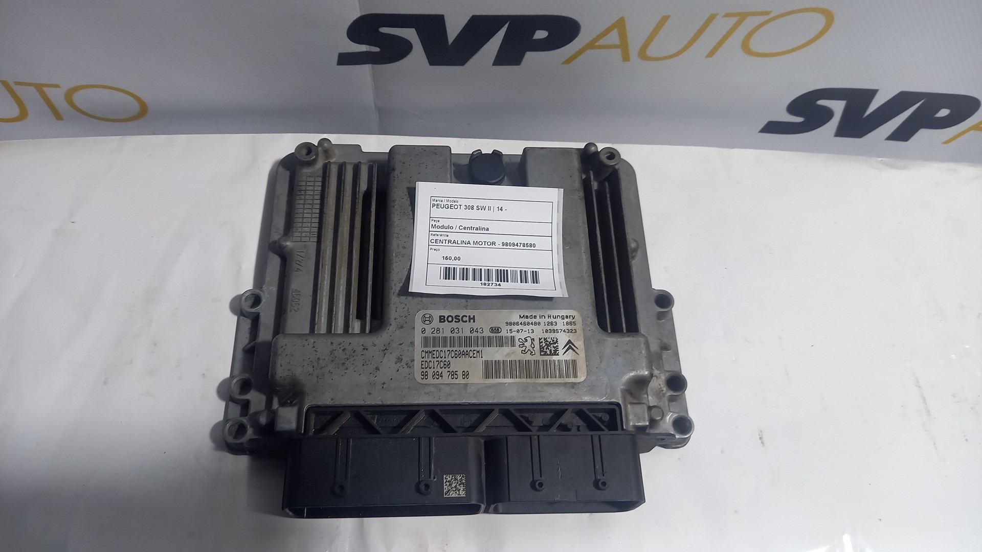 Modulo / Centralina PEUGEOT 308 SW II | 14 -  Imagem-1