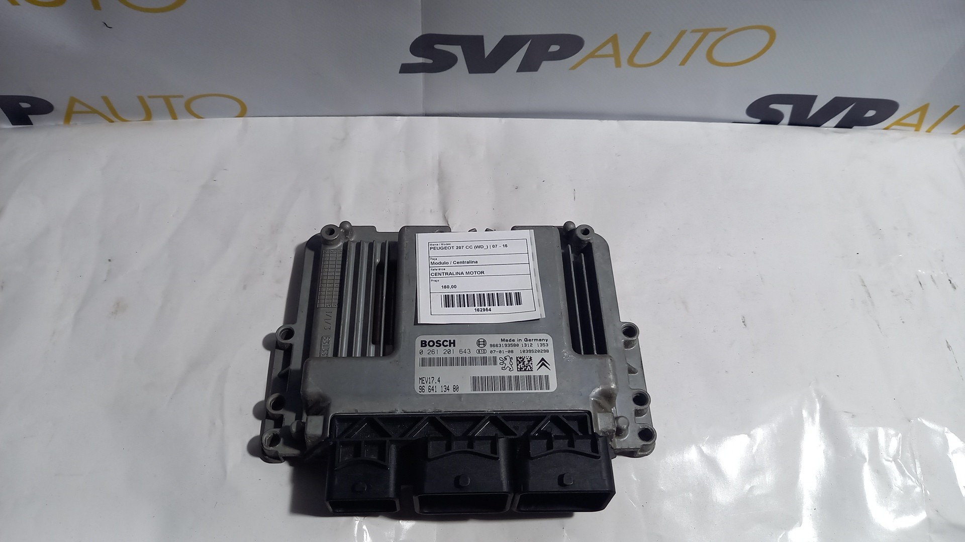 Engine Module PEUGEOT 207 CC (WD_) | 07 - 15