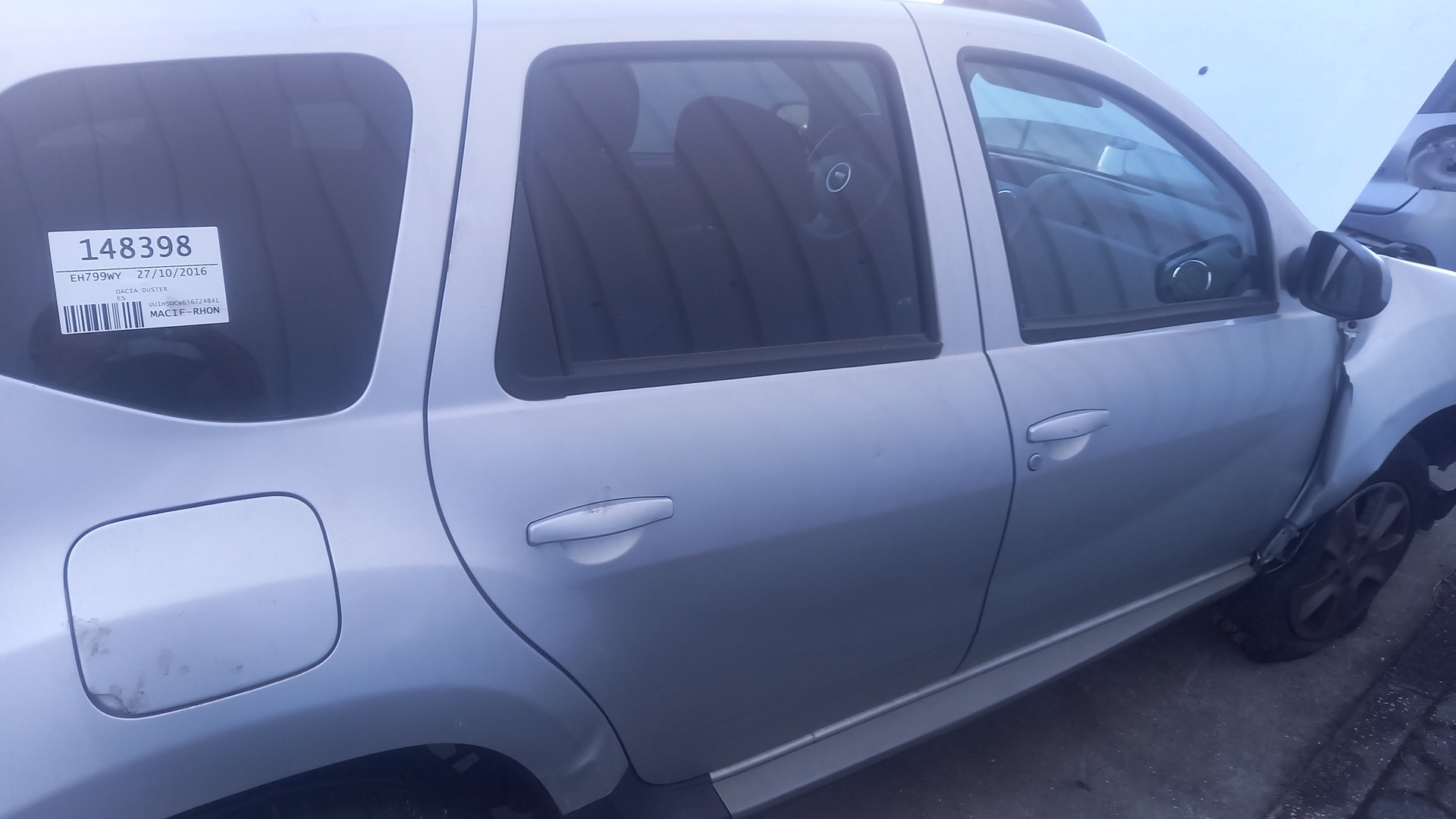 Porta Tras Lado Direito DACIA DUSTER (HS_) | 10 - 18