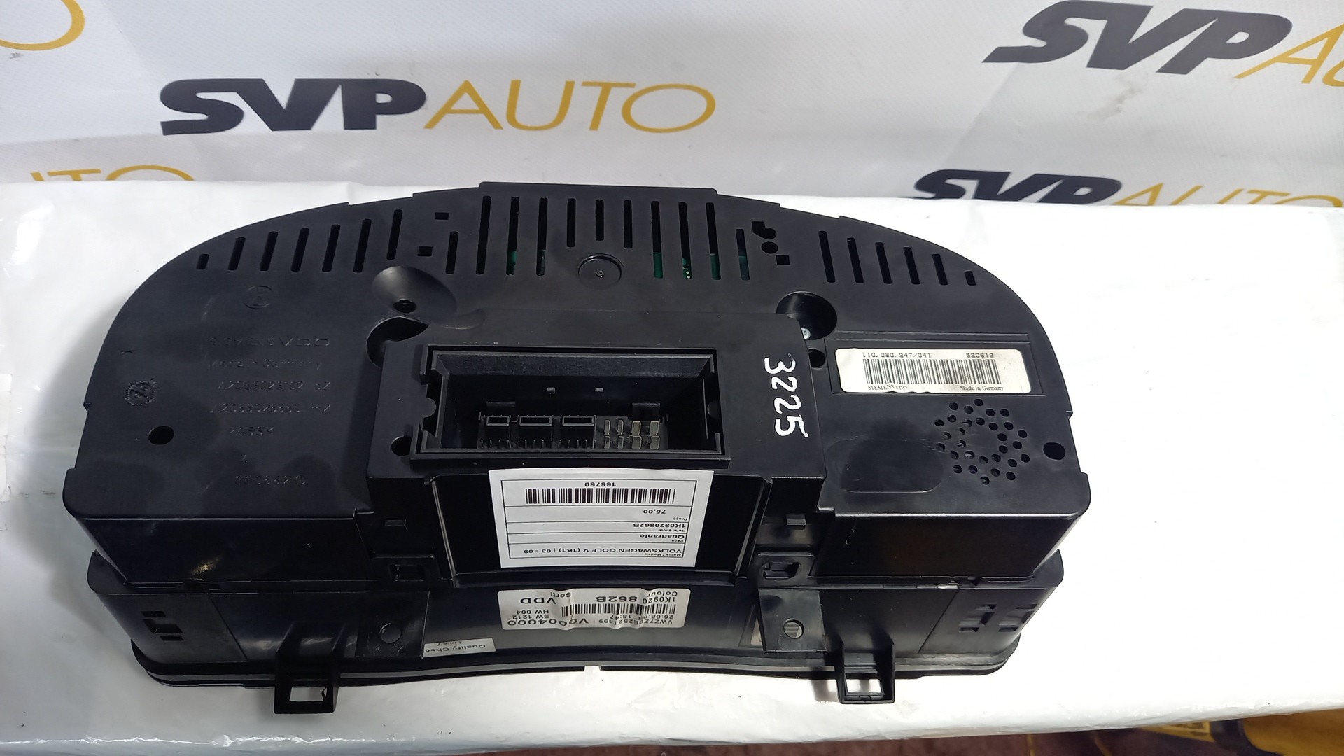 Quadrante VOLKSWAGEN GOLF V (1K1) | 03 - 09 Imagem-1