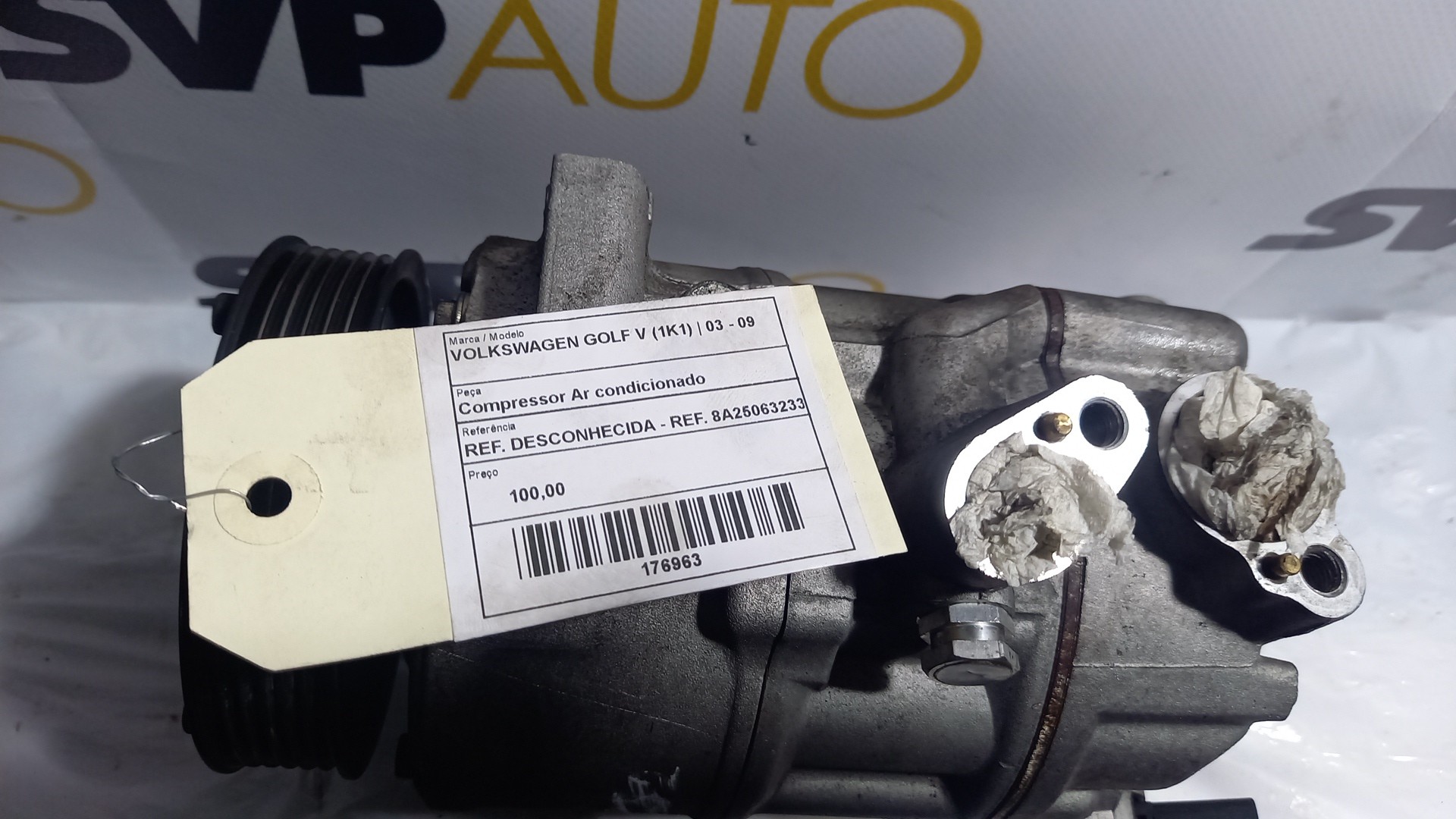 Compressor AC VOLKSWAGEN GOLF V (1K1) | 03 - 09 Imagem-4