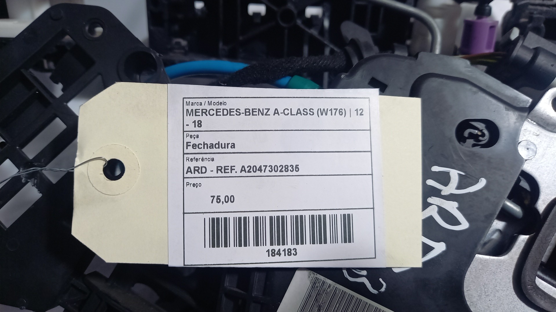 Fechadura Tras Lado Direito MERCEDES-BENZ A-CLASS (W176) | 12 - 18 Imagem-2