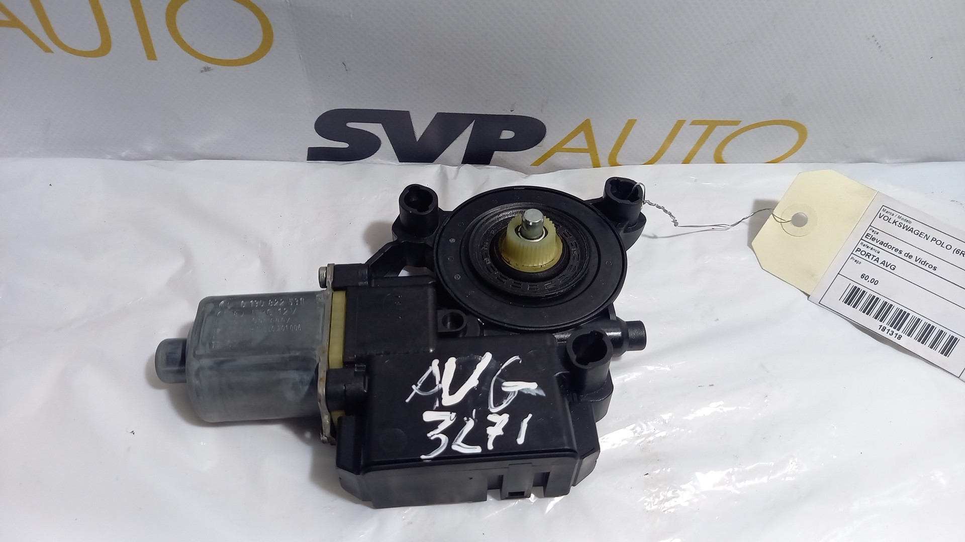 Motor Elevador Vidro Frente Esquerdo VOLKSWAGEN POLO (6R1, 6C1) | 09 - 