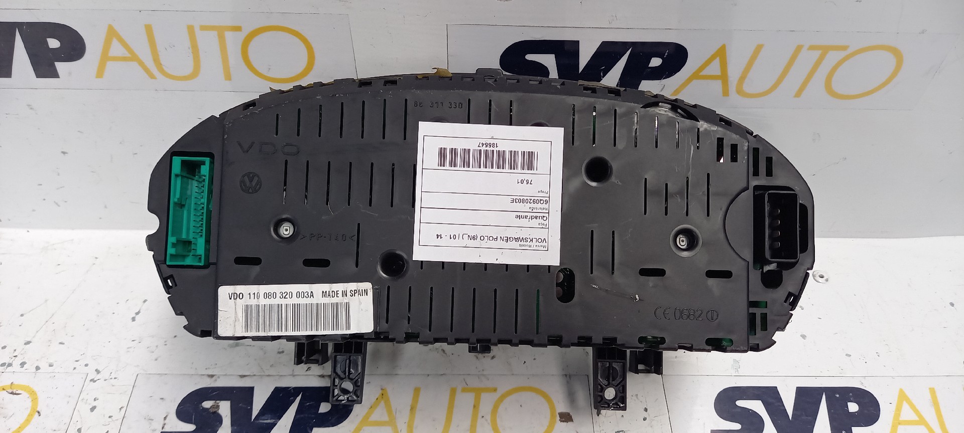 Quadrante VOLKSWAGEN POLO (9N_) | 01 - 14 Imagem-2