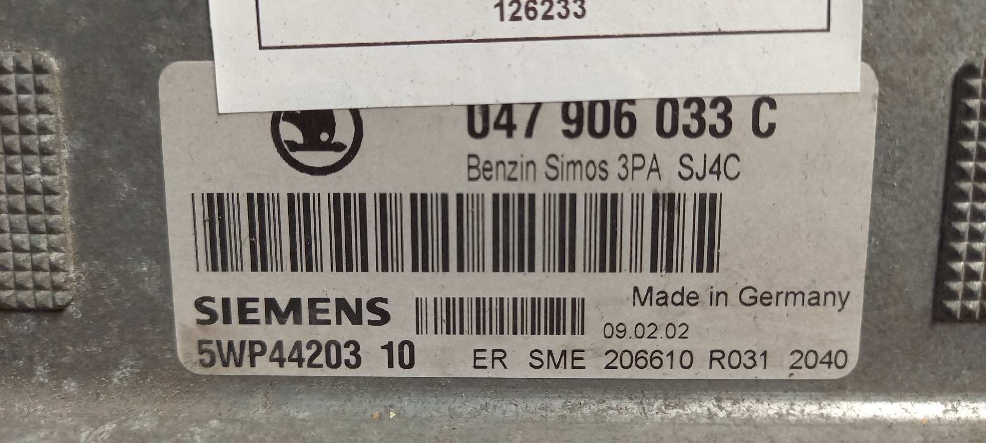 Engine Module SKODA FABIA I (6Y2) | 99 - 08 Imagem-1