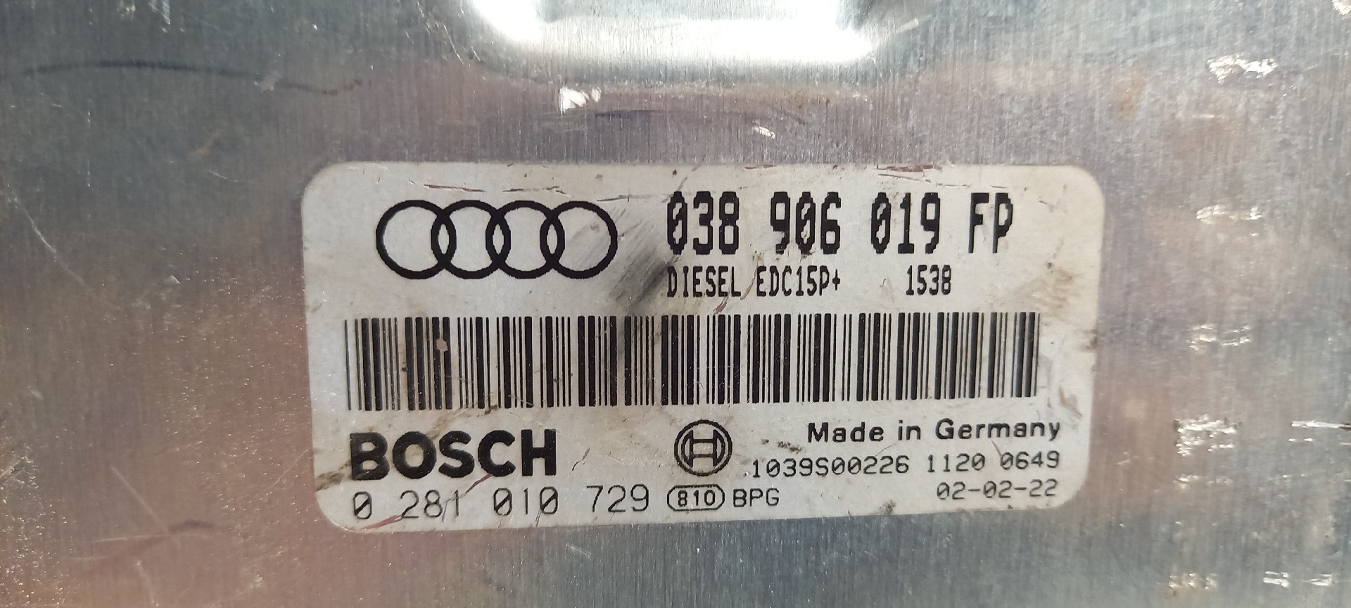 Modulo / Centralina AUDI A4 (8E2, B6) | 00 - 05 Imagem-2