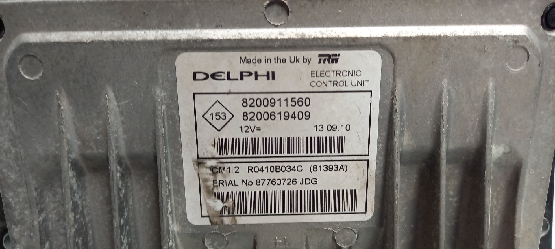 Engine Module RENAULT CLIO III (BR0/1, CR0/1) | 05 -  Imagem-1