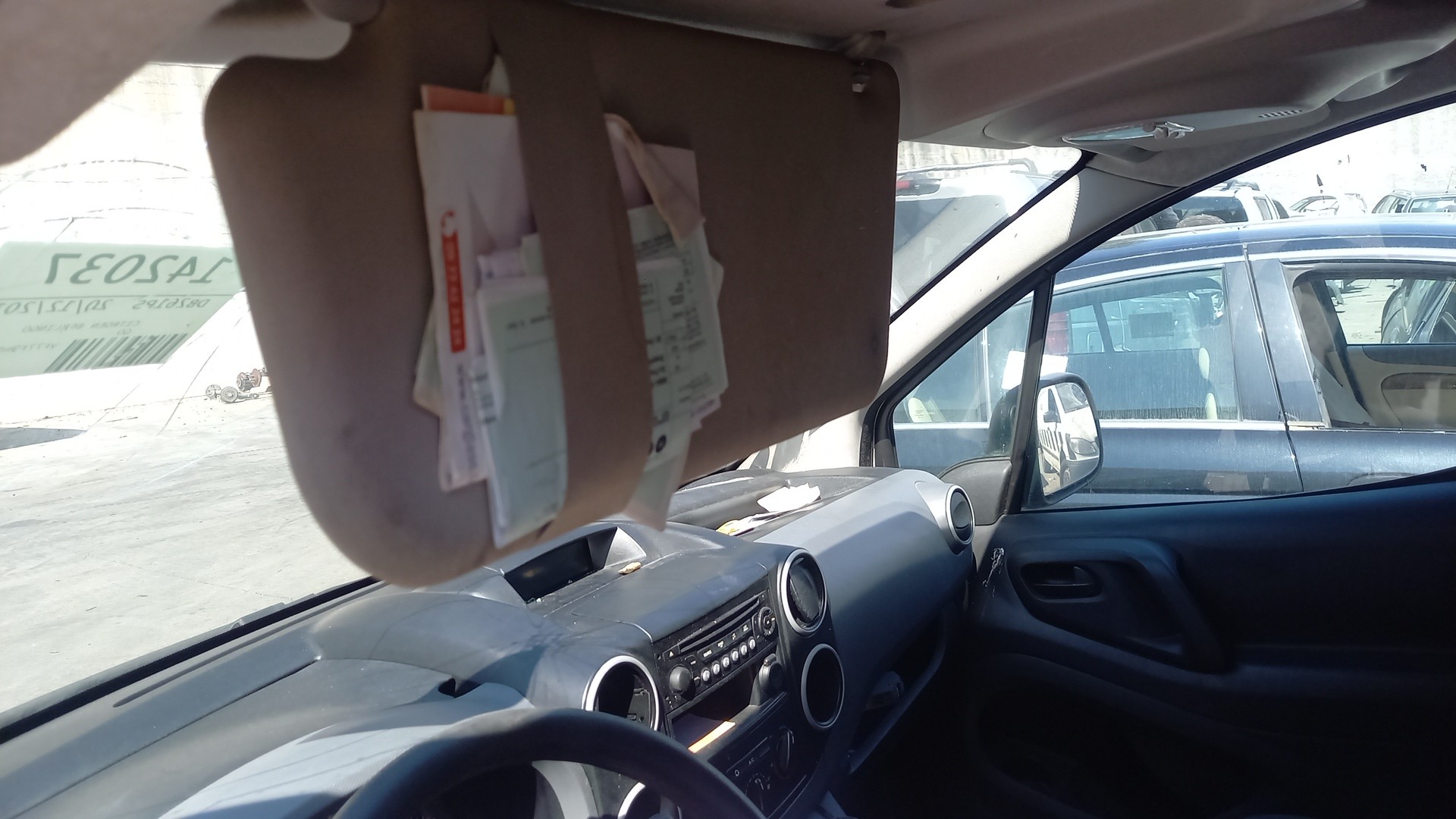 Pala Sol Lado Esquerdo CITROEN BERLINGO Caixa (B9) | 08 - 