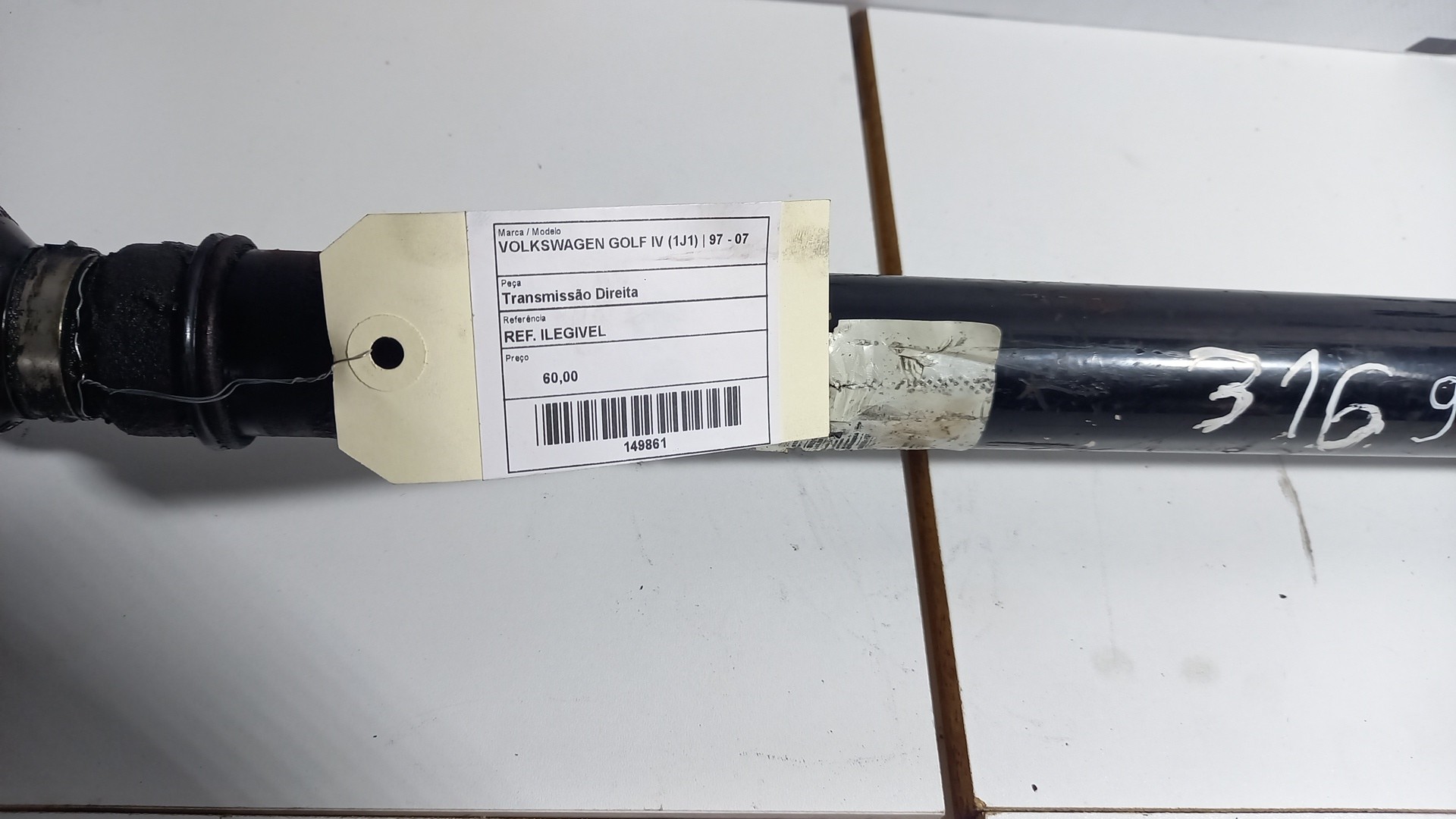 Transmissão Frente lado direito VOLKSWAGEN GOLF IV (1J1) | 97 - 07 Imagem-1