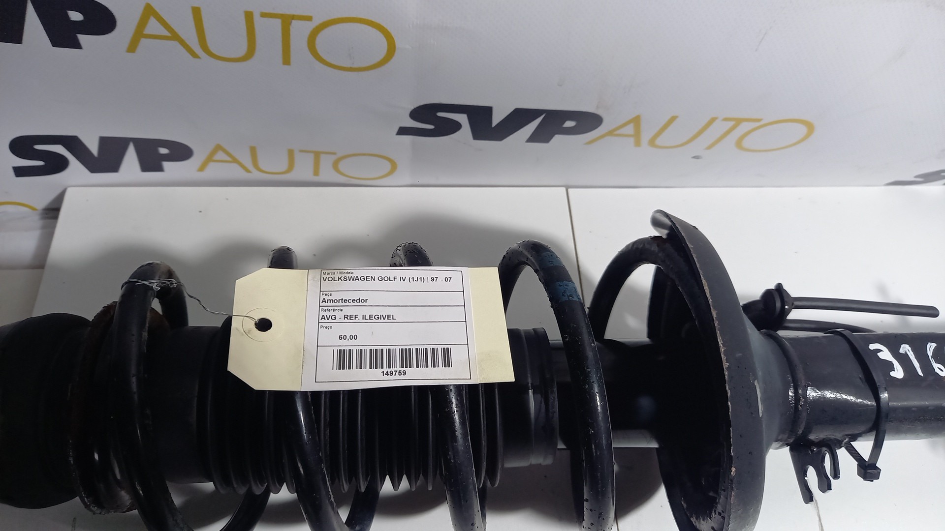 Amortecedor Frente Esquerdo VOLKSWAGEN GOLF IV (1J1) | 97 - 07 Imagem-1