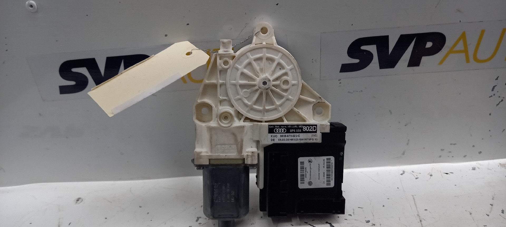 Motor Elevador Vidro Tras Direito AUDI A3 (8P1) | 03 - 13