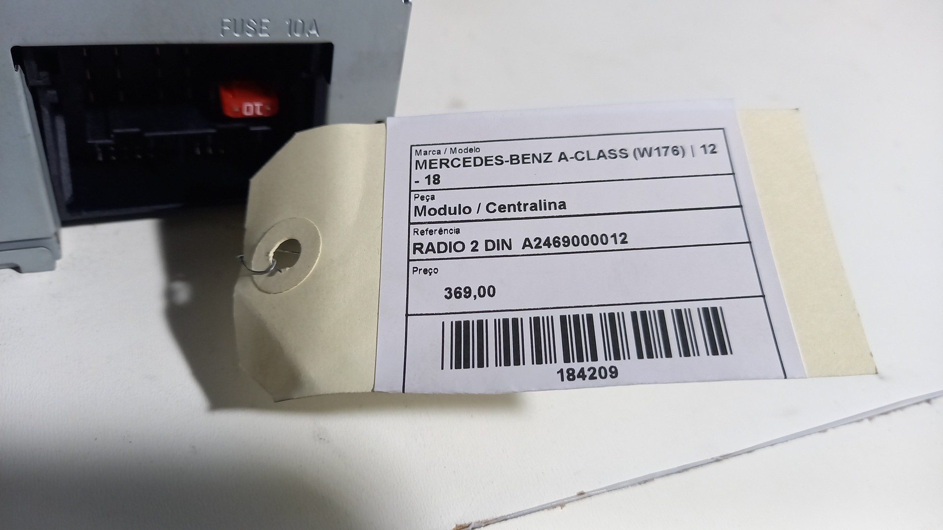 Rádio MERCEDES-BENZ A-CLASS (W176) | 12 - 18 Imagem-3