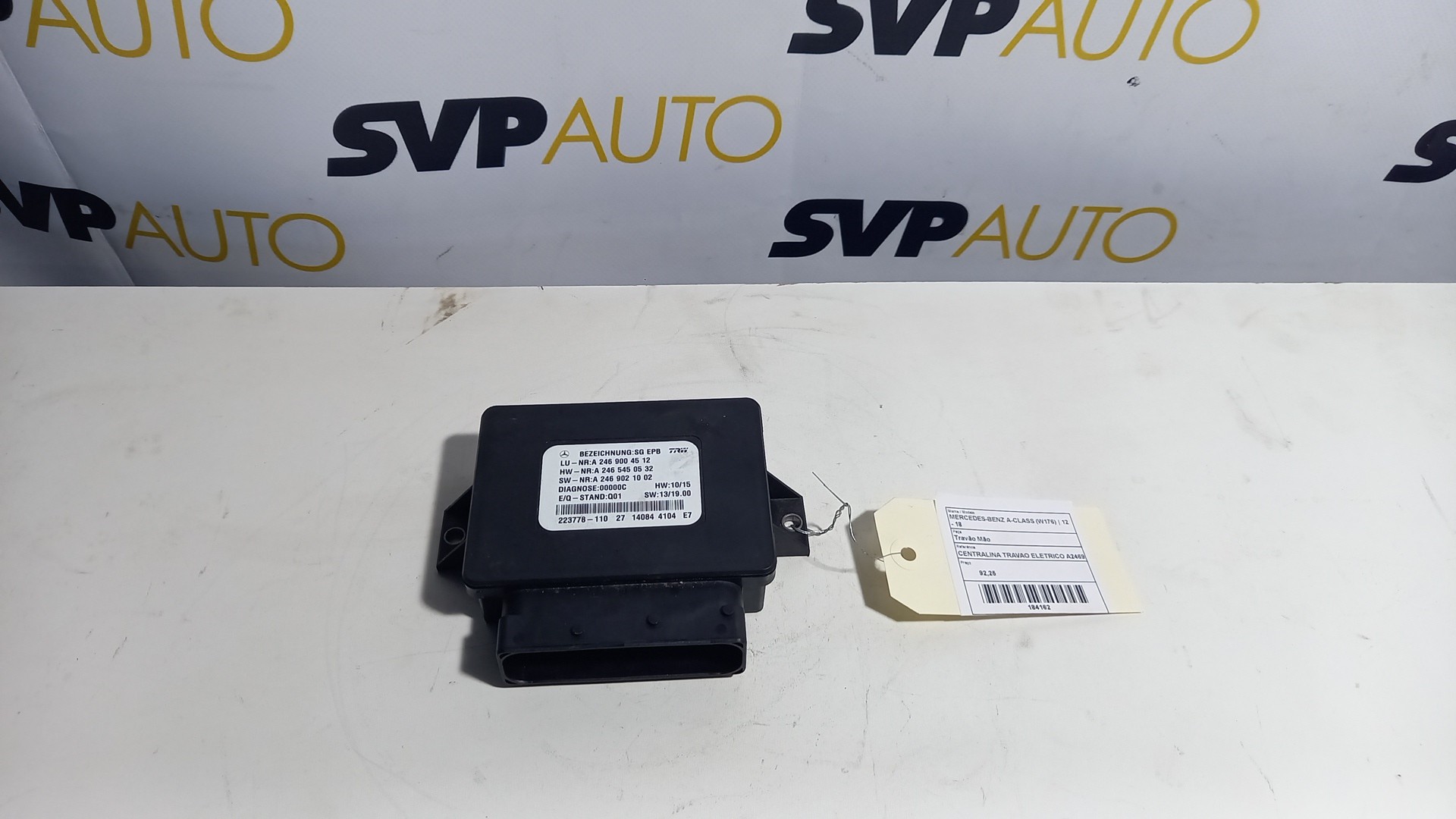 Centralita del Motor MERCEDES-BENZ A-CLASS (W176) | 12 - 18