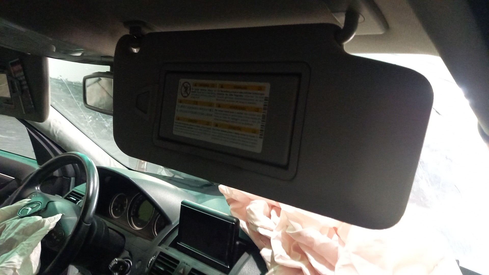 Pala Sol Lado Direito MERCEDES-BENZ C-CLASS T-Model (S204) | 07 - 14