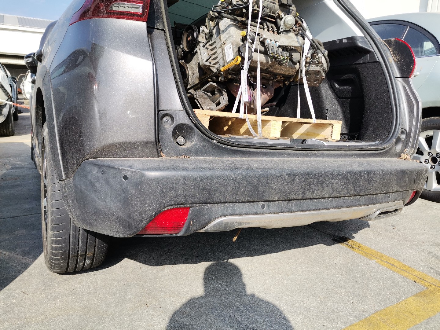Pára-choques de Trás PEUGEOT 2008 I (CU_) | 13 - 