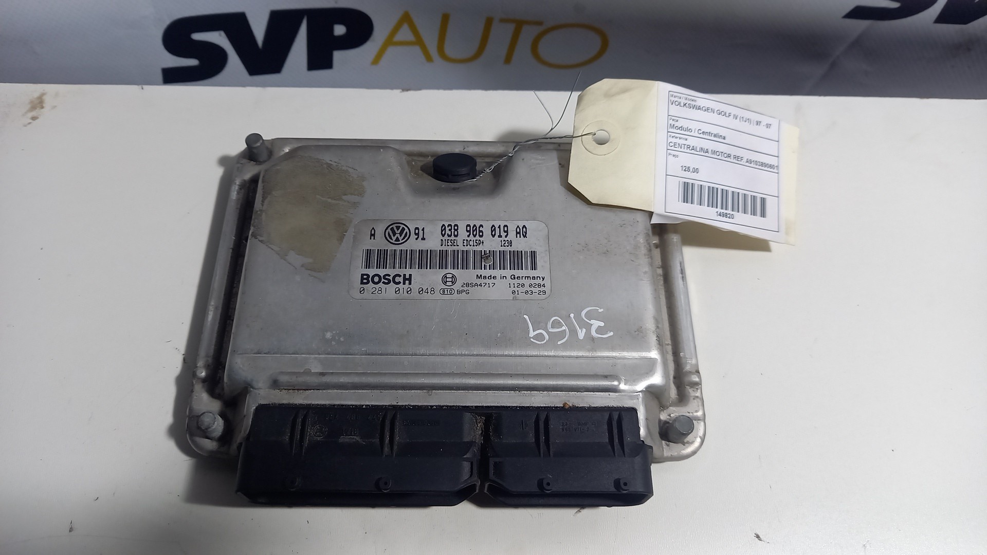 Módulo / Centralina VOLKSWAGEN GOLF IV (1J1) | 97 - 07 Imagem-1