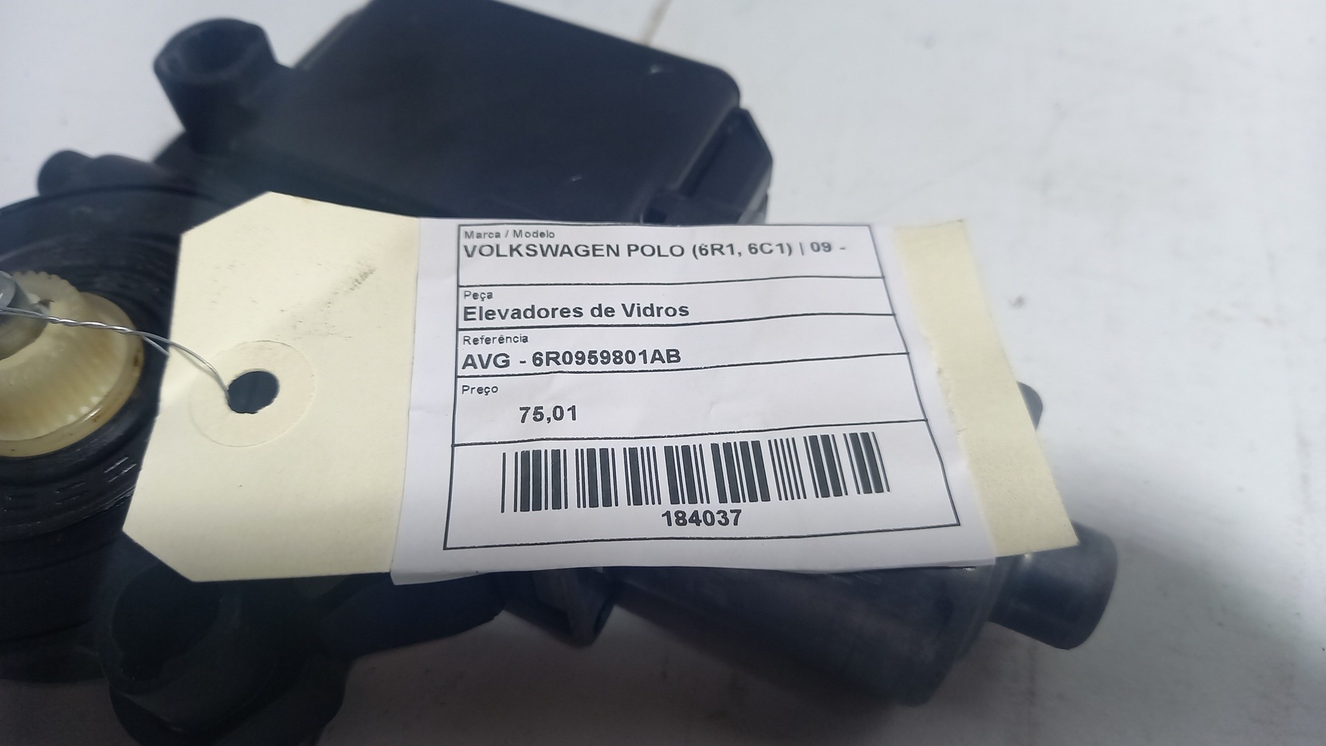 Motor Elevador Vidro Frente Esquerdo VOLKSWAGEN POLO (6R1, 6C1) | 09 -  Imagem-3