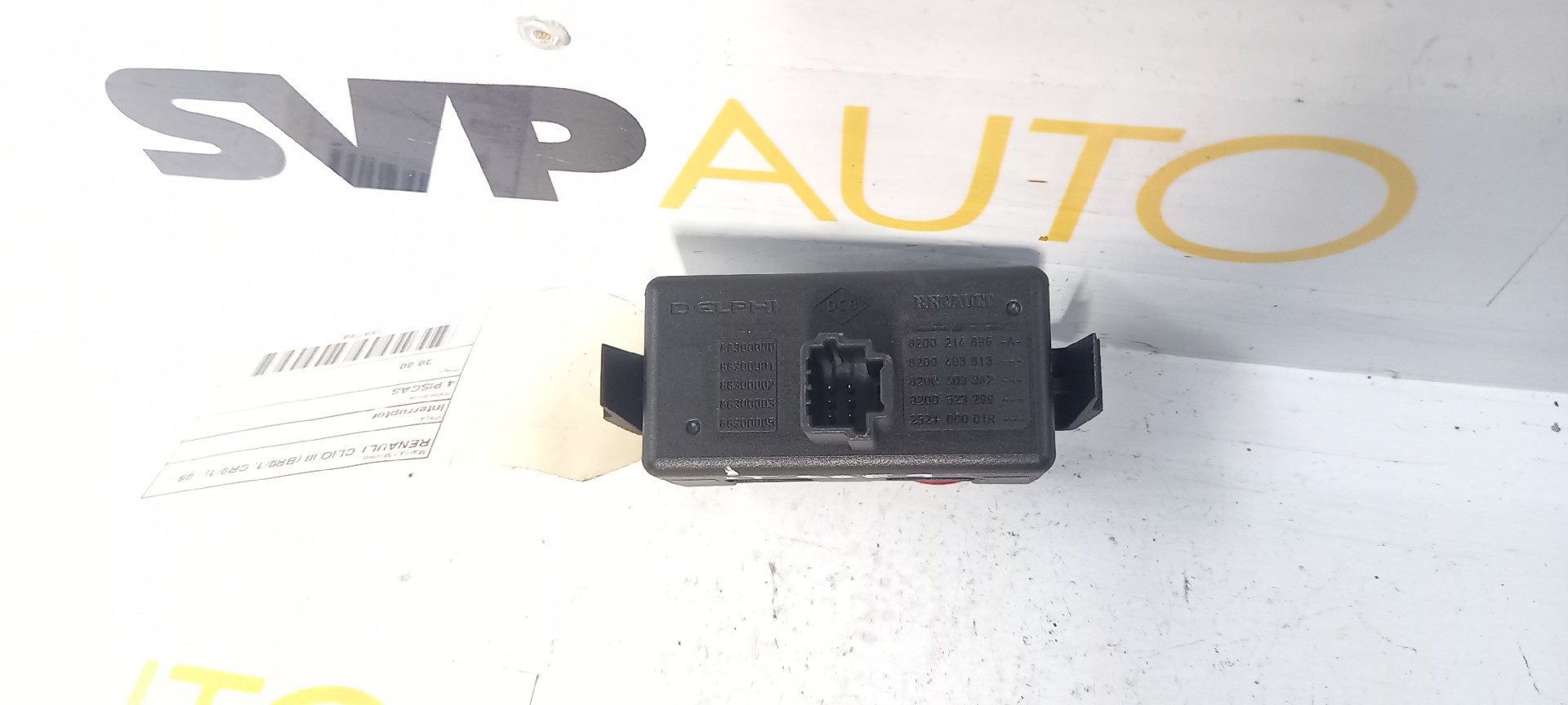Botão / Interruptor 4 Piscas RENAULT CLIO III (BR0/1, CR0/1) | 05 -  Imagem-1