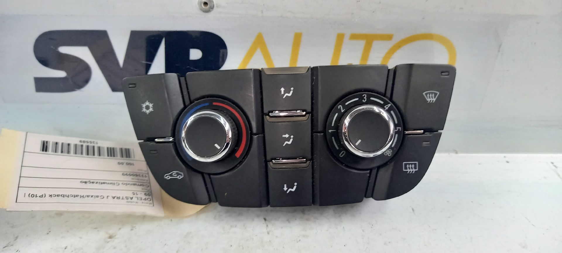 Comando Sofagem OPEL ASTRA J (P10) | 09 - 15