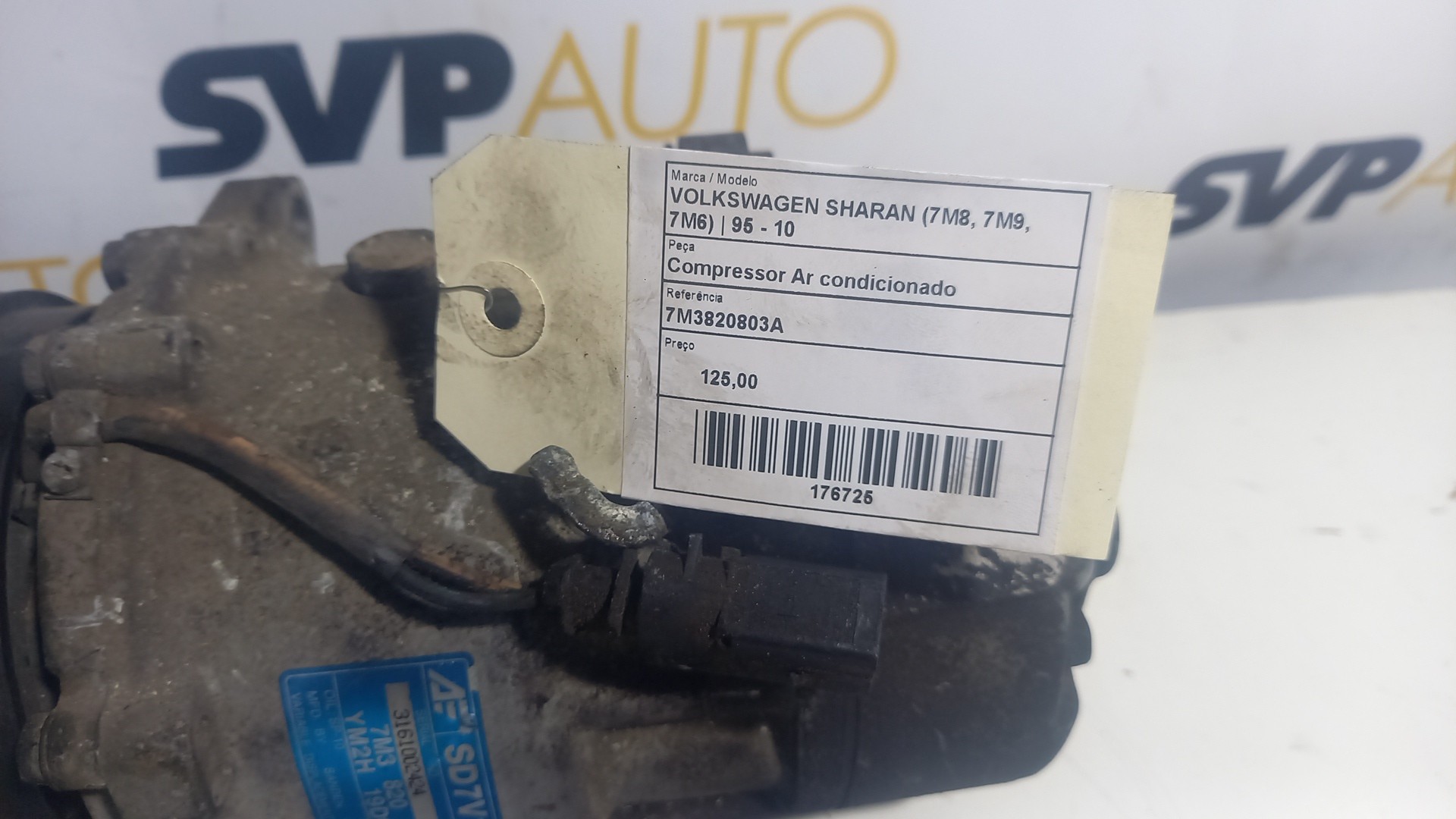 Compressor AC VOLKSWAGEN SHARAN (7M8, 7M9, 7M6) | 95 - 10 Imagem-3