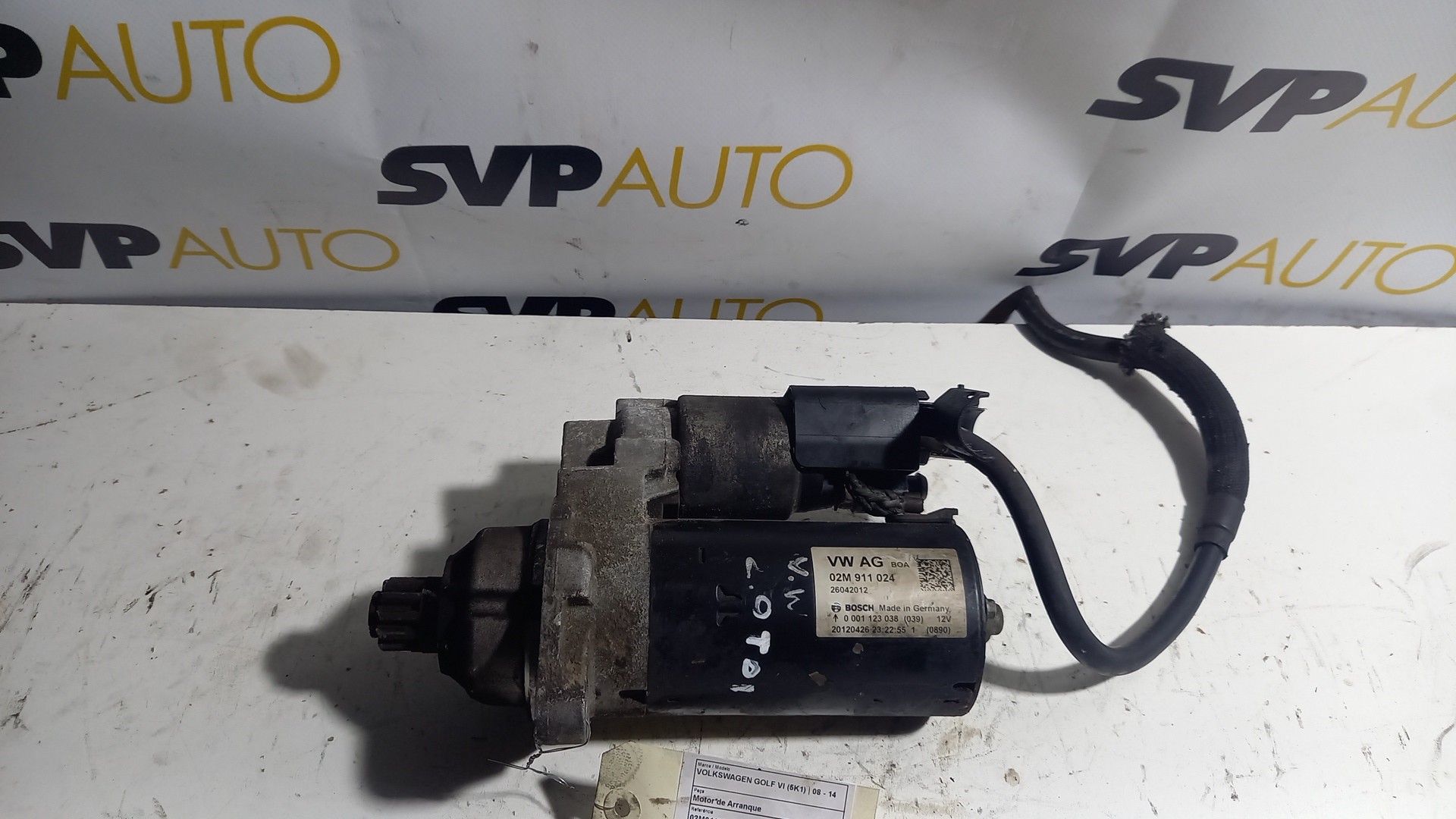 Motor de Arranque VOLKSWAGEN GOLF VI (5K1) | 08 - 14