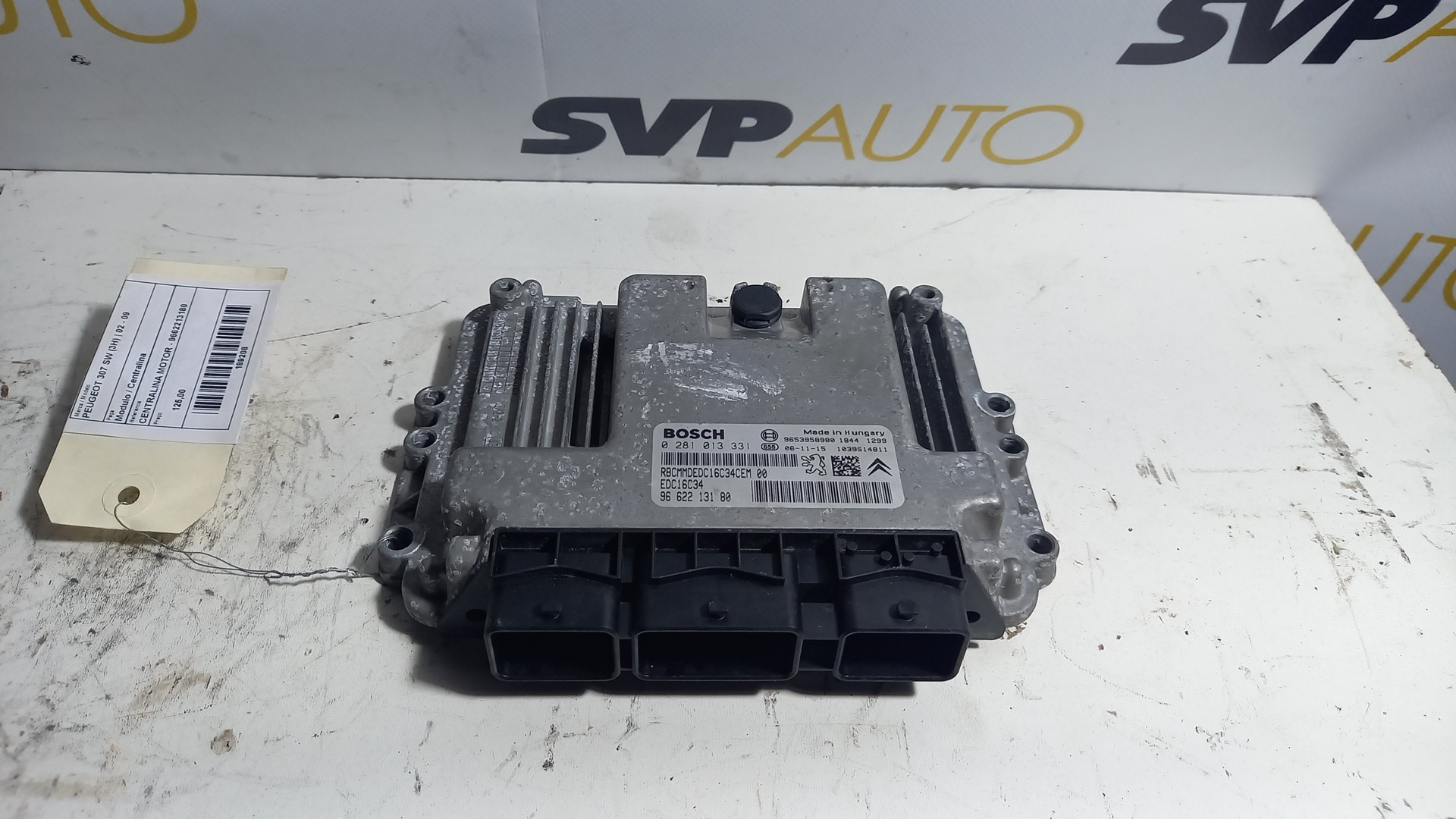 Engine Module PEUGEOT 307 SW (3H) | 02 - 09