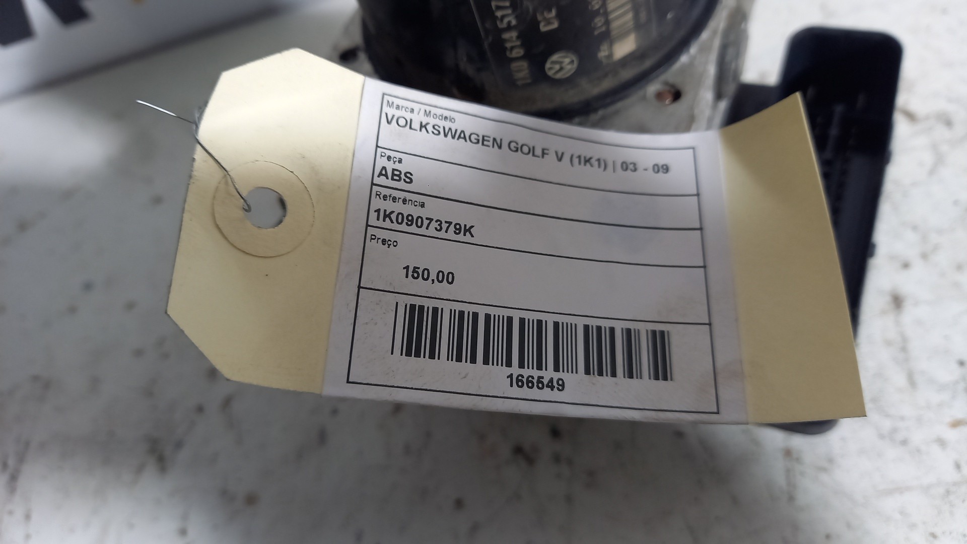 ABS VOLKSWAGEN GOLF V (1K1) | 03 - 09 Imagem-2